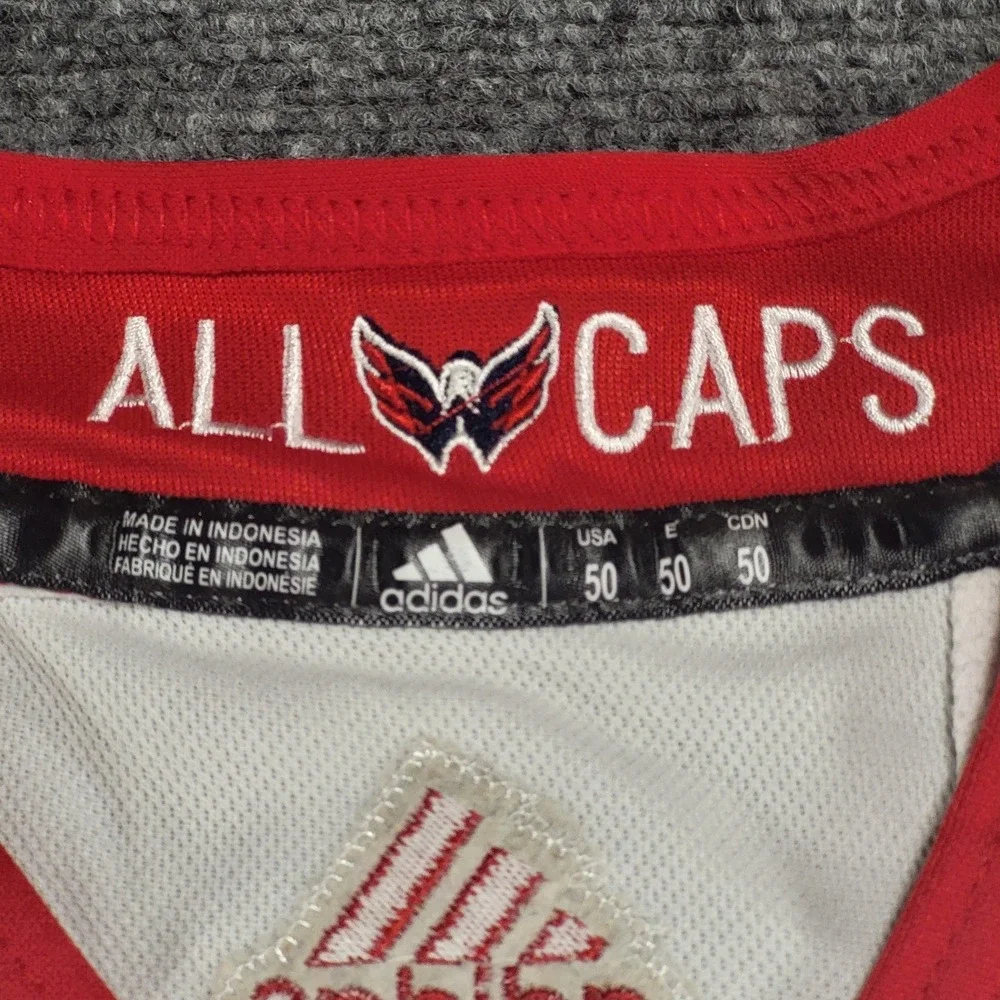 Adidas Washington Capitals #8 Ovechkin Navy Blue Alternate W Hockey Jersey 50 M